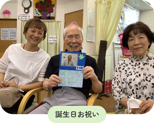 誕生日お祝い