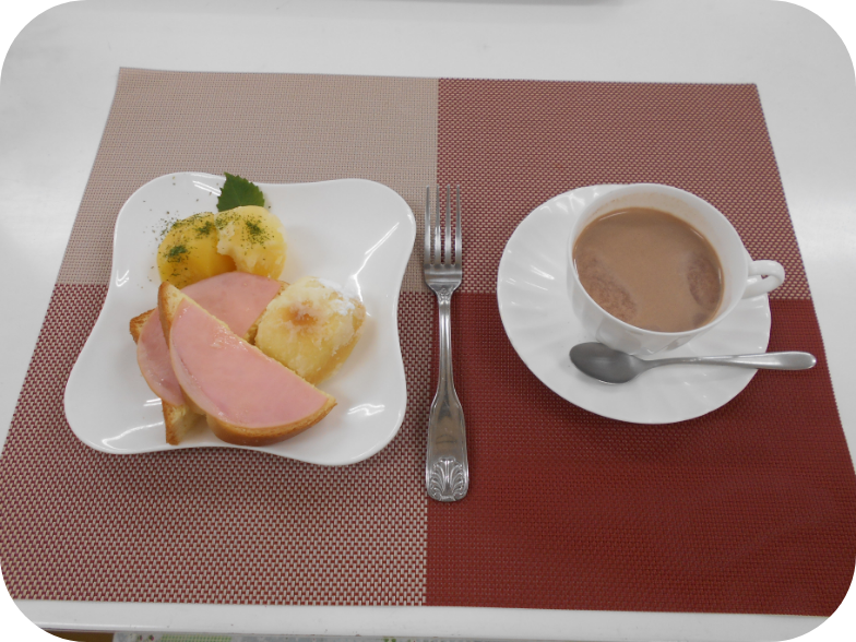 朝食の画像